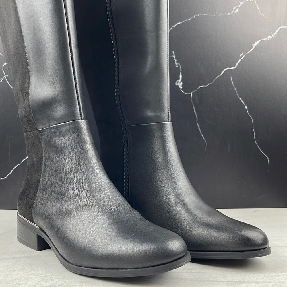 Alfani Elegant Black Over the Knee Boots